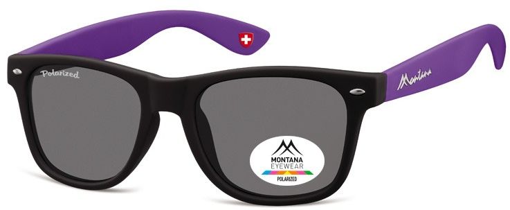 Montana Okulary nerdy MP40H fioletowe polaryzacyjne