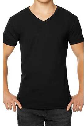 T-shirt męski czarny VIN, Kolor czarny, Rozmiar S, Unikat