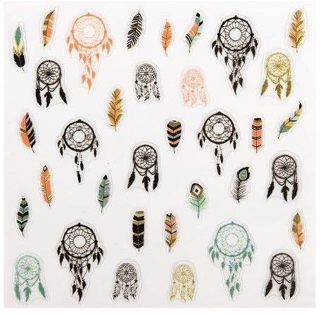 PEGGY SAGE - Decorative nail stickers - Naklejki na paznokcie ( ref. 149245)