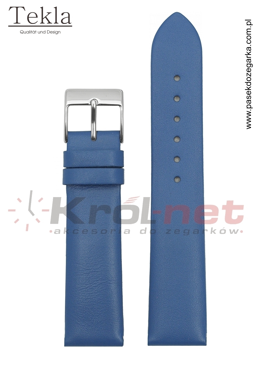 Pasek do zegarka TK126NIE/20 - gładki, niebieski