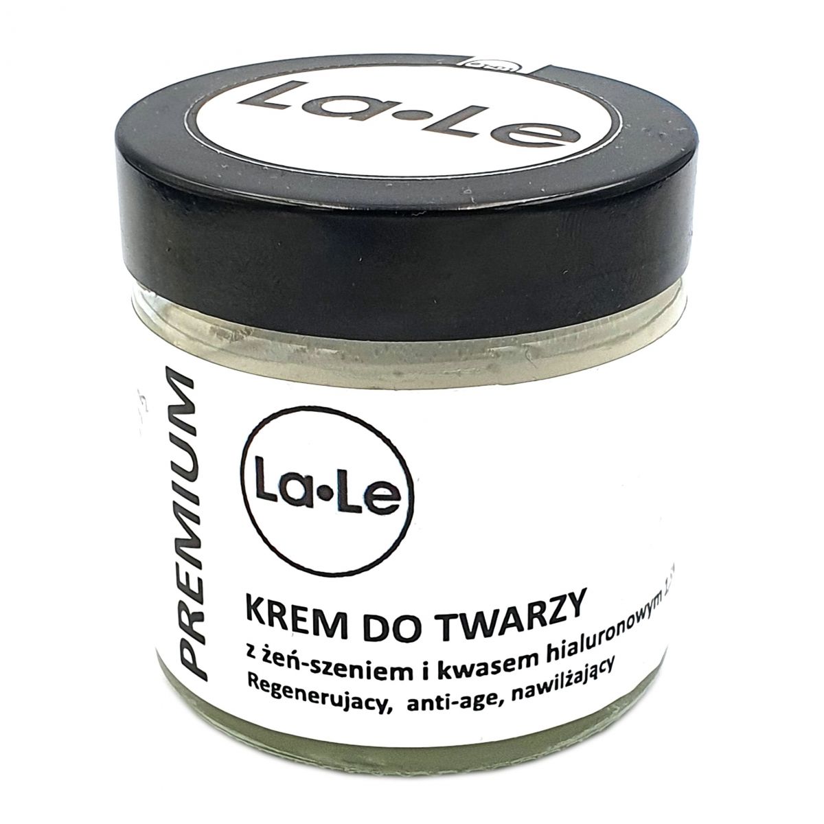 La-Le Krem do twarzy z żeń- szeniem i kwasem hialuronowym 1,5% - 60ml