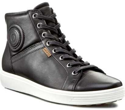 ECCO Sneakersy Soft 7 Ladies 43002301001 Czarny