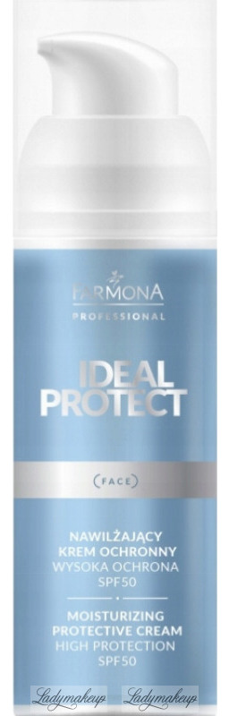 Farmona Professional - IDEAL PERFECT - Moisturizing Protective Cream - Nawilżający krem ochronny SPF50 - 50 ml