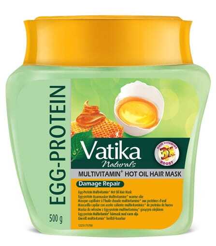 Maska do Włosów Proteiny Jajeczne Głębokie Odżywianie Vatika Dabur