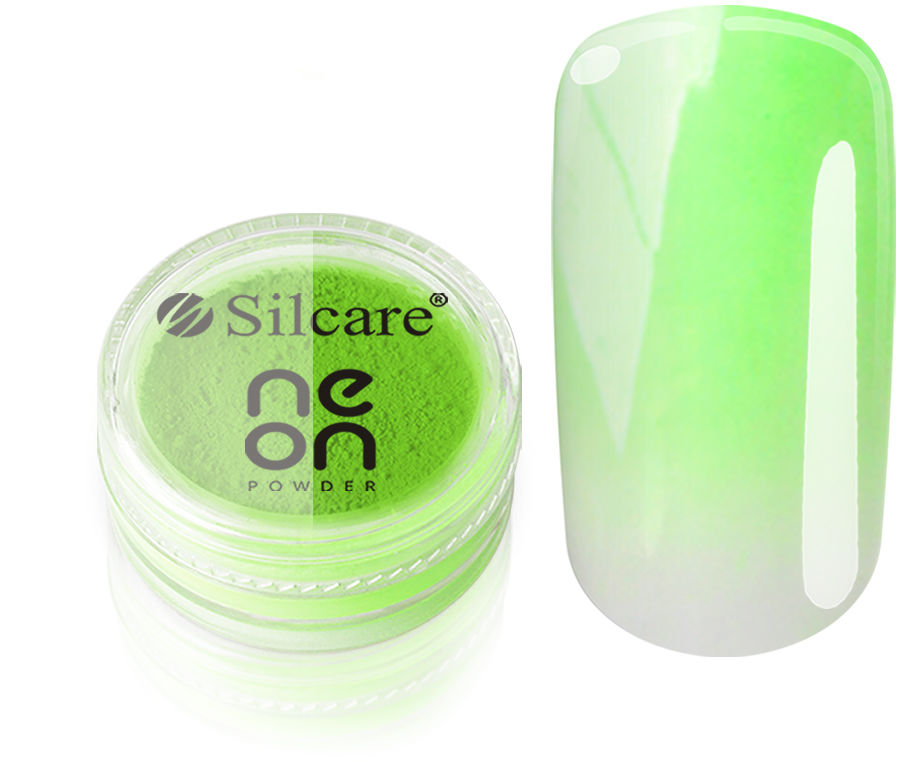 Silcare Pyłek Neon Powder Green 3 g