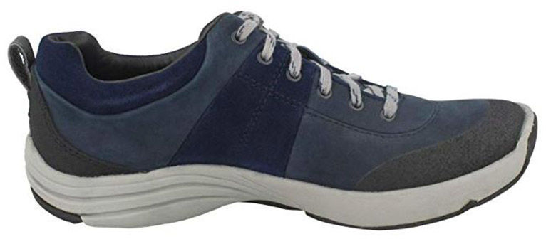 Damskie półbuty Clarks Wave Andes (granat) 26126093