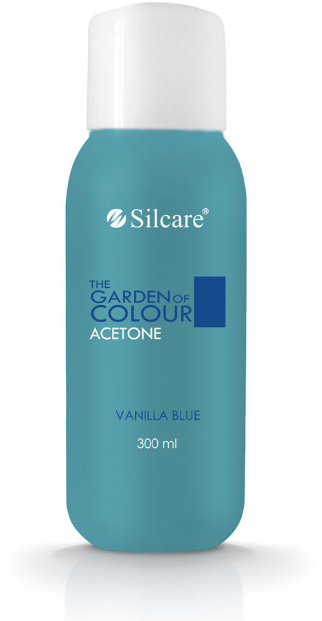 Silcare Aceton The Garden of Colour Zapachowy Vanilla Blue 300 ml