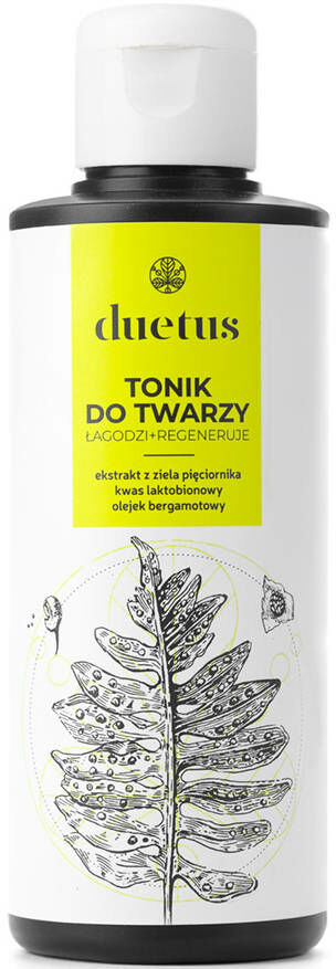 Duetus łagodny ziołowy tonik do twarzy 150 ml