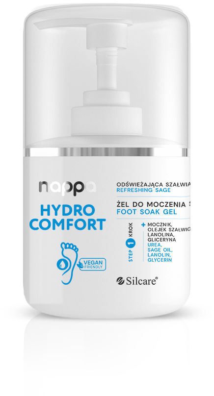 Silcare Żel do moczenia stóp nappa Hydro Comfort odświeżająca szałwia 250 ml