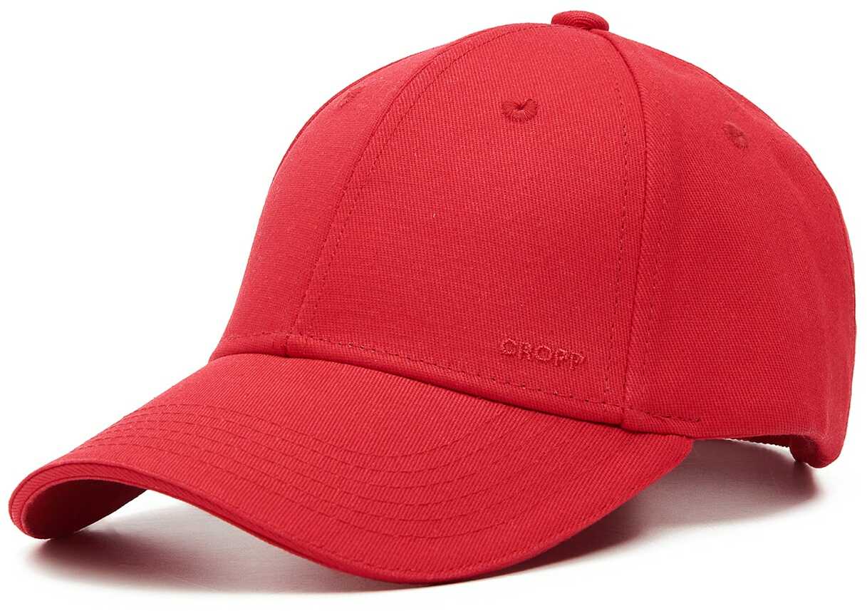 Cropp - Czerwona czapka z daszkiem - Czerwony
