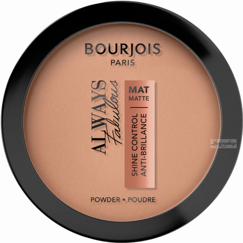 Bourjois - ALWAYS Fabulous Powder - Aksamitny puder matujący do twarzy - 10 g - 200 - ROSE VANILLA