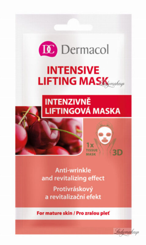 Dermacol - INTENSIVE LIFTING FACE TISSUE MASK - Przeciwzmarszczkowa maska w płacie