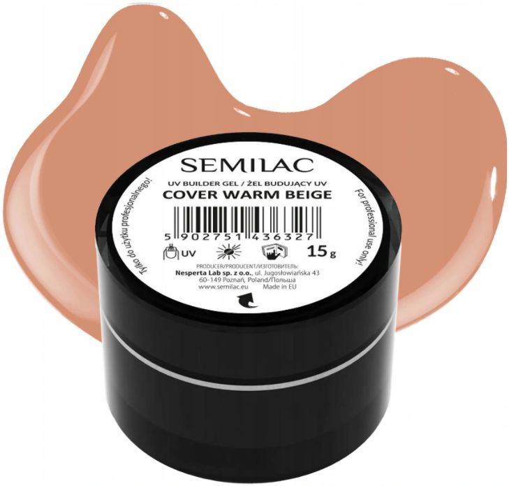 Semilac Żel Budujący Builder COVER WARM BEIGE 15g