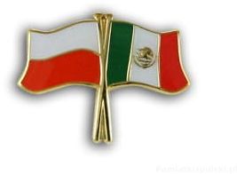 Flaga Polska - Meksyk