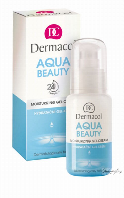 Dermacol - AQUA BEAUTY - MOISTURIZING GEL-CREAM - Krem nawilżający na dzień i noc