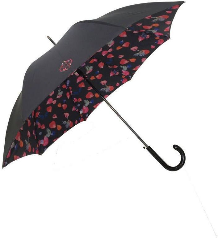 Smati - długi parasol - podwójna tkanina - płatki