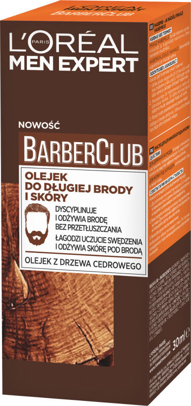 L''Oréal - MEN EXPERT - BARBER CLUB OIL - Olejek do pielęgnacji brody i skóry