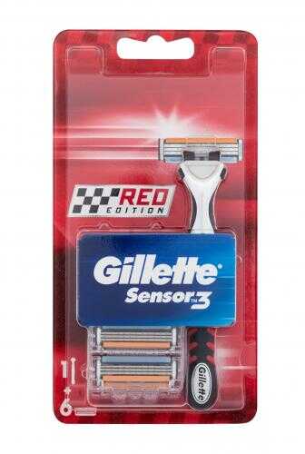 Gillette Sensor3 Red Edition maszynka do golenia 1 szt dla mężczyzn
