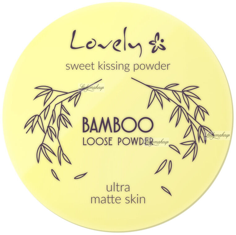 Lovely - Bamboo Loose Powder - Bambusowy puder do twarzy - Transparentny