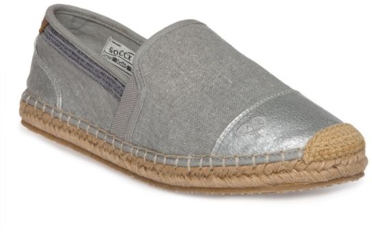 Damskie espadryle SOCCXSCU-1855-8516 Light Grey