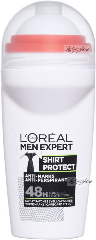 L''Oréal - MEN EXPERT - SHIRT PROTECT ANTI MARKS ANTI-PERSPIRANT - Dezodorant / Antyperspirant w kulce dla mężczyzn 48H - 50 ml