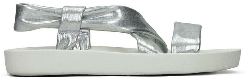 Sandały damskie Clarks Seanna Rise srebrne261312064
