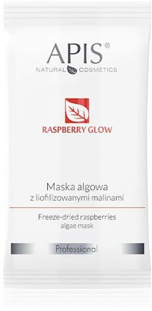 Apis raspberry glow, maska algowa z liofilizowanymi malinam 20g