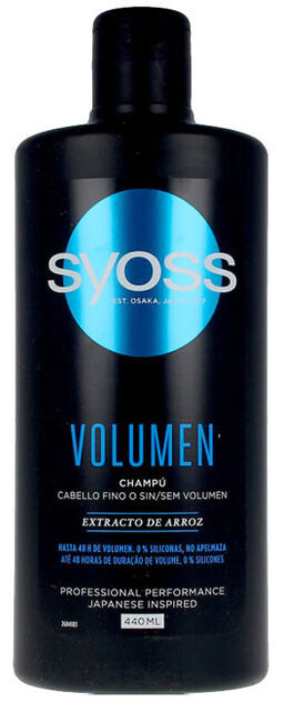 Szampon przeciw wypadaniu włosów włosów Syoss Volumen Shampoo 440 ml (8410436365277)