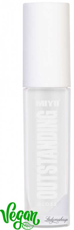 MIYO - OUTSTANDING - Lip Gloss - Elektryzujący błyszczyk do ust - 4 ml - 19 CLEAR SITUATION