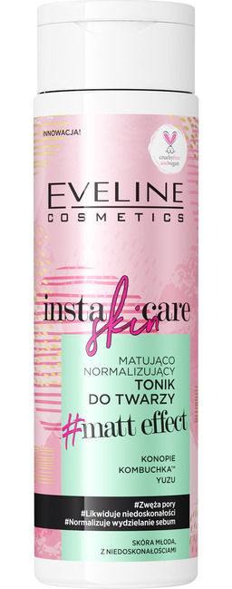 Eveline Cosmetics Insta Skin Care Matująco-normalizujący tonik do twarzy 200ml