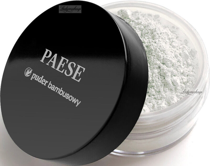 PAESE - Matujący puder bambusowy do cery mieszanej i tłustej