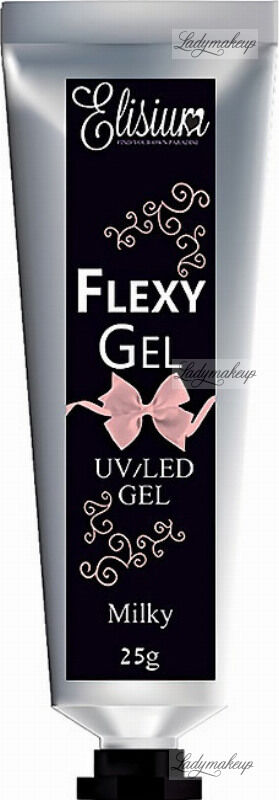 Elisium - UV/LED GEL - FLEXYGEL - Żel do stylizacji paznokci - 25 g - MILKY - 25 g