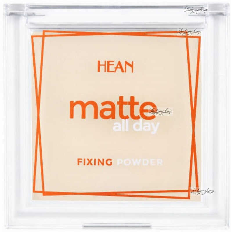 HEAN - Matte All Day - Fixing Powder - Matujący puder do twarzy - 9 g - 50 SOFT BEIGE