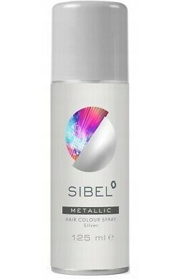SIBEL Koloryzujący Spray METALLIC SILVER 125ml