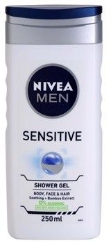Nivea Men Sensitive żel pod prysznic do twarzy, ciała i włosów 250 ml