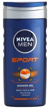 Nivea Men Sport żel pod prysznic do twarzy, ciała i włosów 250 ml