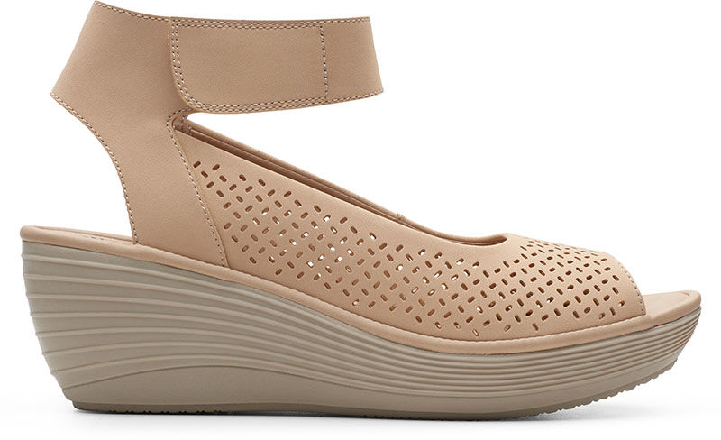 Sandały damskie Clarks Reedly Jump beżowe261498324