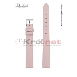 Pasek do zegarka TK126ROZ/14 - gładki, różowy