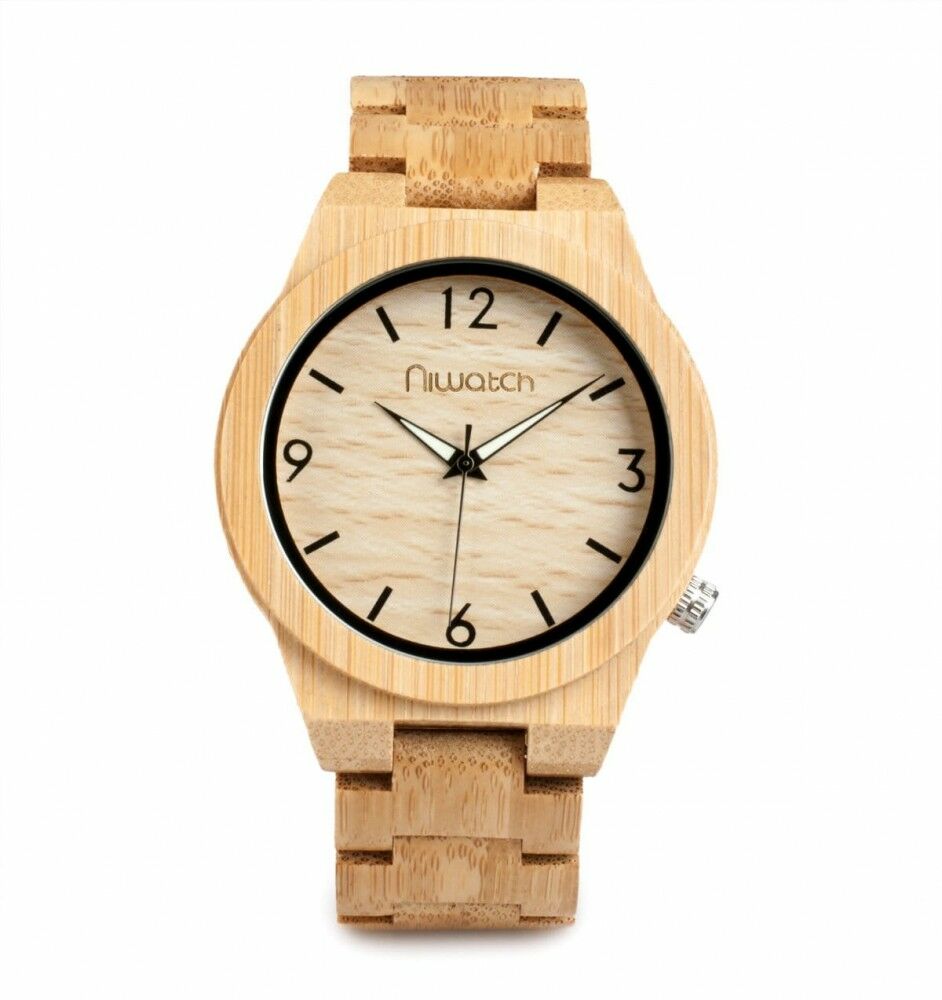 Zegarek drewniany Niwatch BASIC na bransolecie
