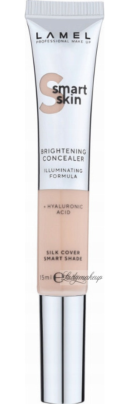 LAMEL - Smart Skin Brightening Concealer - Rozświetlający korektor w płynie - 15 ml - 401