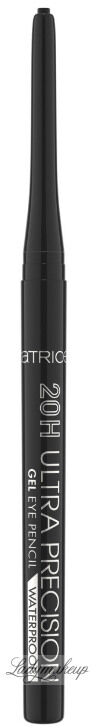 Catrice - 20H Ultra Precision Gel Eye Pencil - Żelowa kredka do oczu - Wodoodporna - 0,08 g - 010 - BLACK