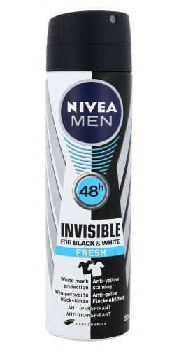 Nivea Men Invisible For Black & White Fresh 48h antyperspirant 150 ml dla mężczyzn