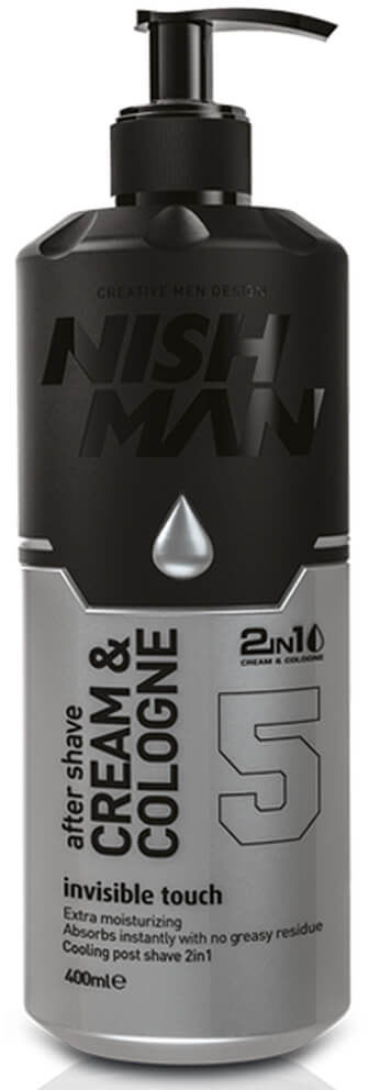 Nishman After Shave Invisible Touch No.5 Balsam-woda kolońska po goleniu dla mężczyzn 400 ml