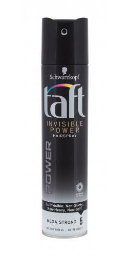 Schwarzkopf Taft Invisible Power lakier do włosów 250 ml dla kobiet