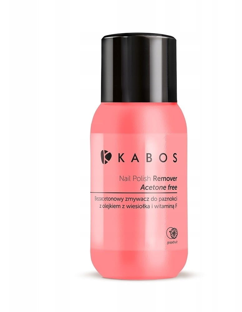 Zmywacz do paznokci bezacetonowy grapefruit 150 ml - kabos
