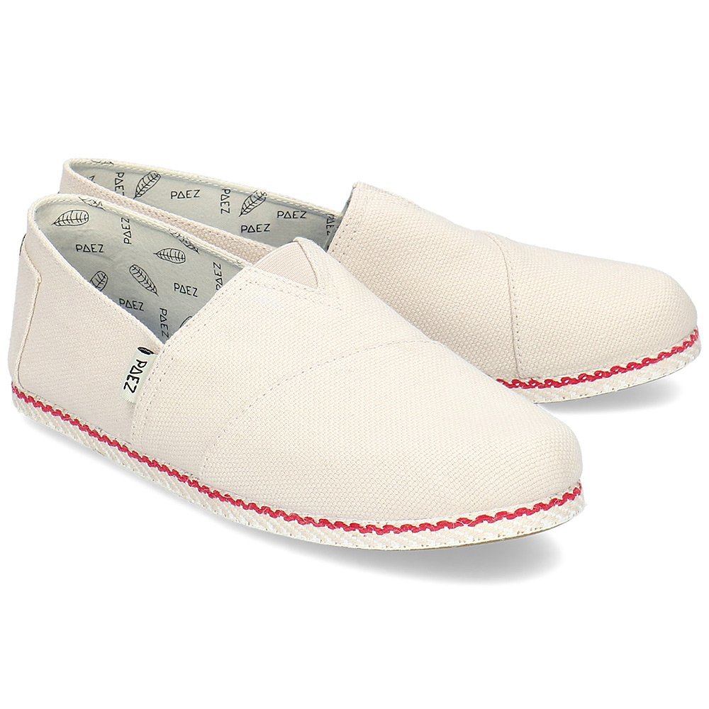 Paez Original Raw - Espadryle Męskie - 1930201H3102203 - Beżowy