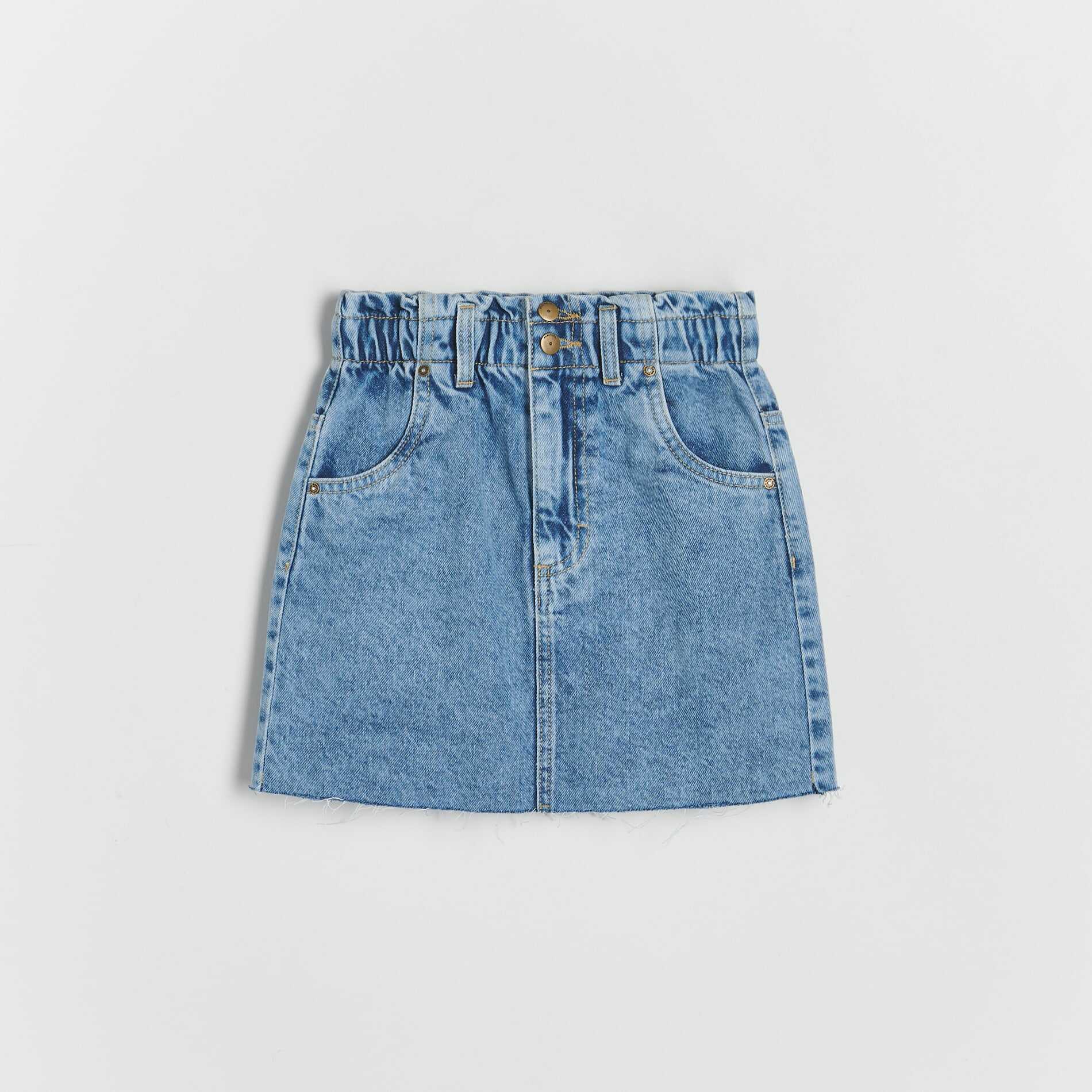 Reserved - Jeansowa spódnica - Niebieski