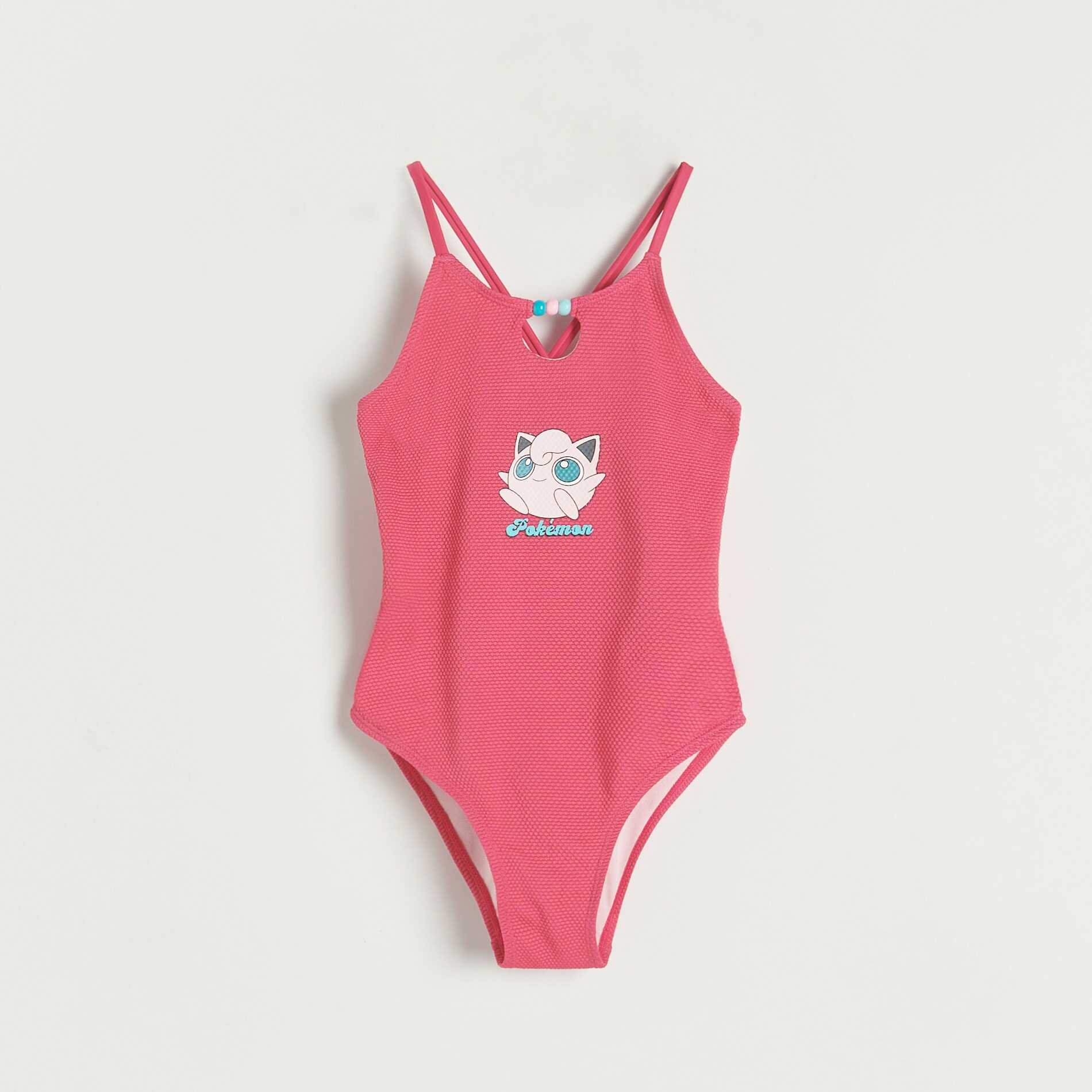 Reserved - Jednoczęściowy strój kąpielowy Pokoemon - Różowy