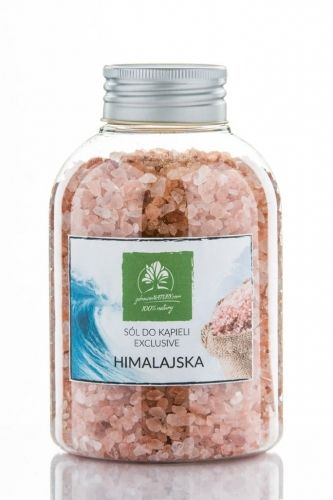 Himalajska sól do kąpieli - butelka 600g