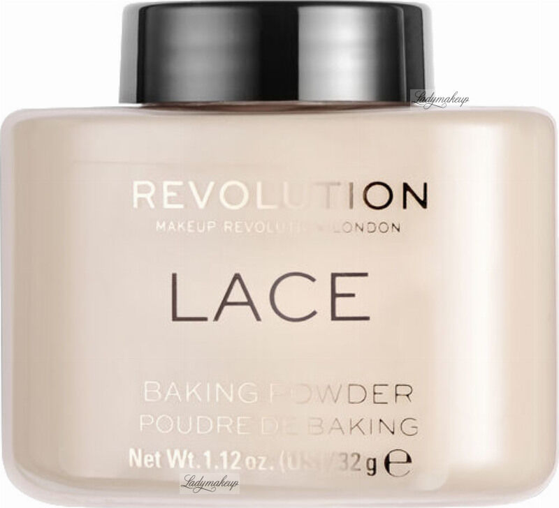 MAKEUP REVOLUTION - LACE - LOOSE BAKING POWDER - Sypki puder do twarzy - 35 g